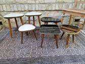 Vintažiniai mid century interjeriniai staliukai - nuotraukos Nr. 10