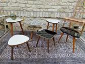 Vintažiniai mid century interjeriniai staliukai - nuotraukos Nr. 11