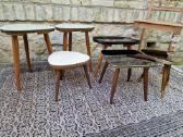 Vintažiniai mid century interjeriniai staliukai - nuotraukos Nr. 12