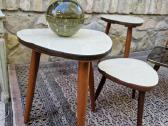 Vintažiniai mid century interjeriniai staliukai - nuotraukos Nr. 13