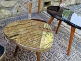 Vintažiniai mid century interjeriniai staliukai - nuotraukos Nr. 15
