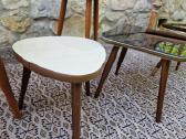 Vintažiniai mid century interjeriniai staliukai - nuotraukos Nr. 16