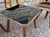 Vintažiniai mid century interjeriniai staliukai - nuotraukos Nr. 18