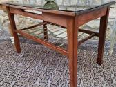 Vintažinis mid century tikmedžio kavos staliukas