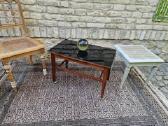 Vintažinis mid century tikmedžio kavos staliukas - nuotraukos Nr. 6