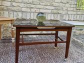 Vintažinis mid century tikmedžio kavos staliukas - nuotraukos Nr. 22