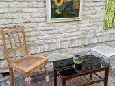 Vintažinis mid century tikmedžio kavos staliukas - nuotraukos Nr. 26