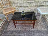 Vintažinis mid century tikmedžio kavos staliukas - nuotraukos Nr. 31