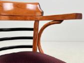 Thonet stiliaus medinis krėslas - nuotraukos Nr. 7