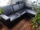 Natūralios odos sofa - nuotraukos Nr. 3