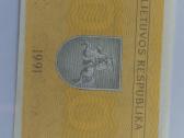 Banknotas 50 ct talonas be teksto su klaida - nuotraukos Nr. 2