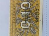 10 ct talonų banknotas su klaida