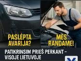 Automobilio patikra prieš pirkimą