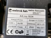 Cirkuliacin siurblys baseinui ar kubilui swim&fun - nuotraukos Nr. 5
