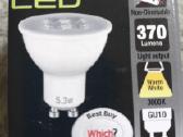 LED lemputes 5.3w Gu10, liko 8 nepanaudotos.