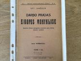 Darbo pradas Eiropos mokyklose 1919 m.