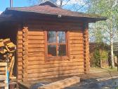 Rąstinė pirtis 3x6m - nuotraukos Nr. 4