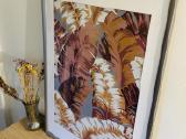 Floristinis paveikslas printas (61x91) su rėmu - nuotraukos Nr. 3