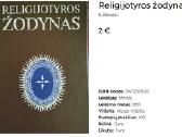 Knyga Regilotyros Žodynas