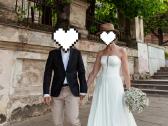 Elegantiška, prabangi nuotakos suknelė - nuotraukos Nr. 7