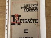 Lietuvos žurnalistų sąjungos metraštis III 1940 m.