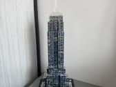 Empire State pastato 3D šviečianti dėlionė - nuotraukos Nr. 4