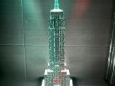 Empire State pastato 3D šviečianti dėlionė
