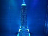 Empire State pastato 3D šviečianti dėlionė - nuotraukos Nr. 13