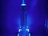 Empire State pastato 3D šviečianti dėlionė - nuotraukos Nr. 14