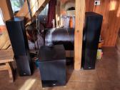 Heco 5.1 garso sistema su resyveriu