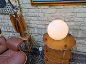Vintažinė mid century interjerinė stalo lempa - nuotraukos Nr. 4