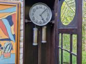 Vintažinis Art Deco grindinis laikrodis - nuotraukos Nr. 37