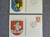 Pirmos dienos vokų rinkinys 1990-1995 m.
