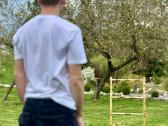 Lauko žaidimų Cornhole,golfo kopėtėlių,jenga nuoma - nuotraukos Nr. 7
