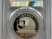 1996m 50 Litu Mindaugas -Pcgs Pr 67 Dcam- - nuotraukos Nr. 3