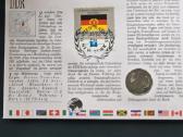 Vokietija VDR 1 mark 1981 Numizmatiniame voke Pnc - nuotraukos Nr. 4