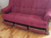 Ąžuolinė trivietė sofa. - nuotraukos Nr. 4