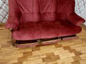 Ąžuolinė trivietė sofa. - nuotraukos Nr. 5