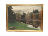 (каrtonas, Aliejus), 49x37 см / 44.5x32.5 см 35 e