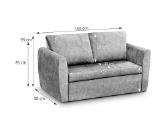 Miegama sofa/sofa-lova „Belta lux" 150cm su dėže p - nuotraukos Nr. 4