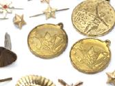 Kokardos, Sagos, Ženklai, Сср, Svoris: 178.10 gr. - nuotraukos Nr. 6