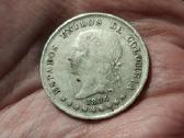 Kolumbija 50 sentavų 1884 sidabras - nuotraukos Nr. 2