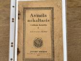 Avinėlis nekaltasis 4 veiksmų komedija. 1921 m.