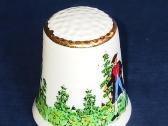 Porcelianas antpirštis Reutter Vokietija 1980 - nuotraukos Nr. 3