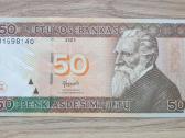 2003 metų 50 litų Unc