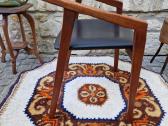 Vintažinė mid century tikmedžio kėdė - nuotraukos Nr. 2