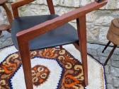 Vintažinė mid century tikmedžio kėdė - nuotraukos Nr. 5