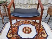 Vintažinė mid century tikmedžio kėdė - nuotraukos Nr. 9