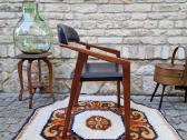 Vintažinė mid century tikmedžio kėdė - nuotraukos Nr. 15