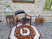 Vintažinė mid century tikmedžio kėdė - nuotraukos Nr. 16